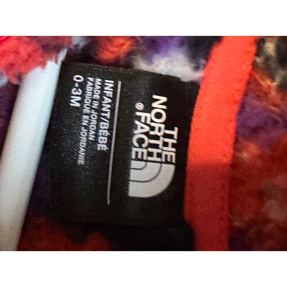 Nice The North Face Infant Campshire Bear Hoodie Fleece Jacket Floral 0-3M - Picture 6 of 7
